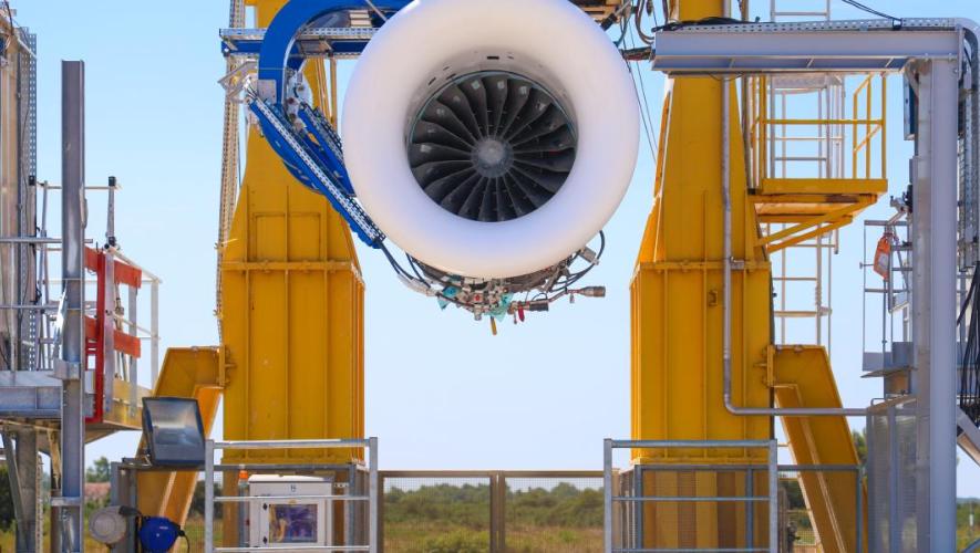 Safran Aircraft Engines test stand in Istres