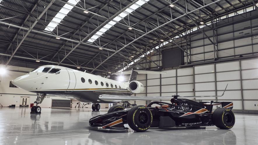 Flexjet and Formula 1 partnership 