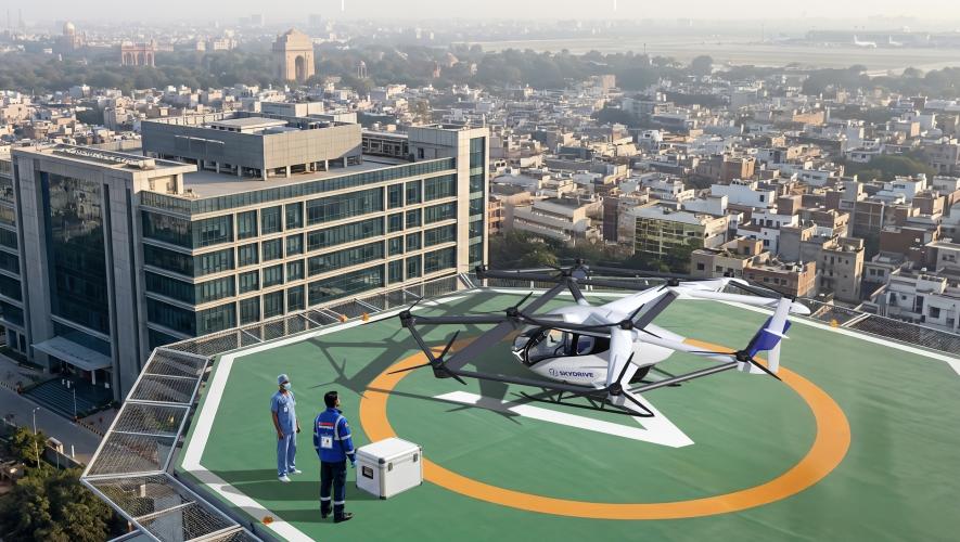 SkyDrive plans eVTOL medical flights in India 