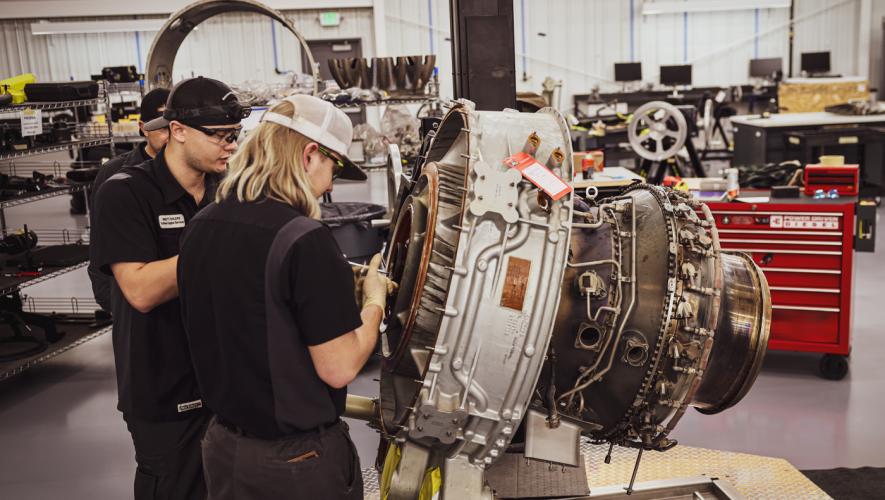 Duncan Aviation Turbine Engine Overhaul Facility in Lincoln, NE