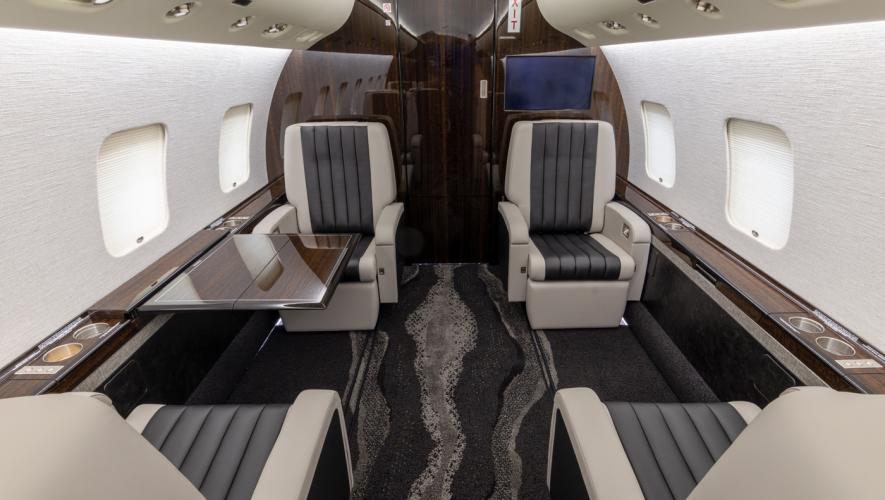 Duncan Aviation GLEX refurbishment