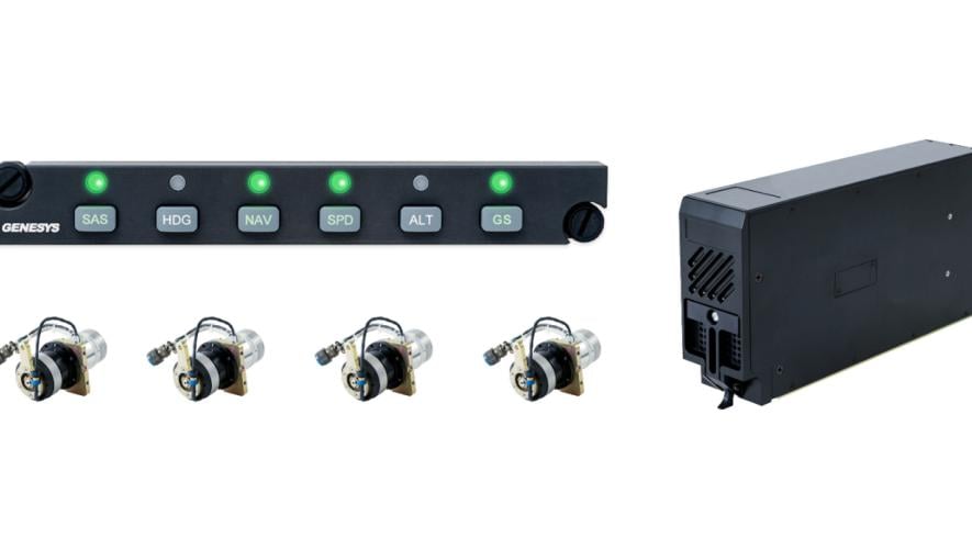 4000 four-axis rotorcraft autopilot for the UH-60 A and A+ Black Hawk helicopters. 