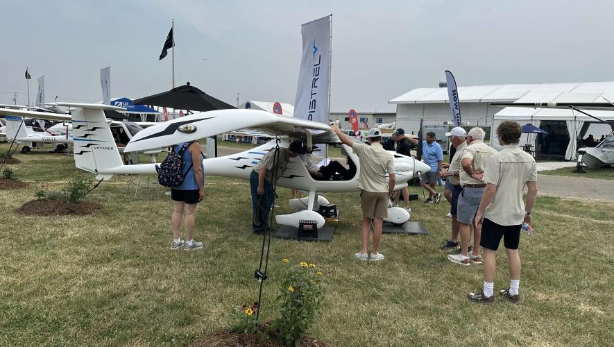Pipistrel Voyager training airplane