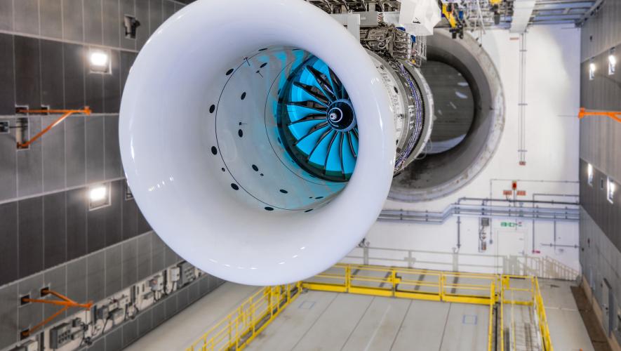 UltraFan 80 in test chamber 