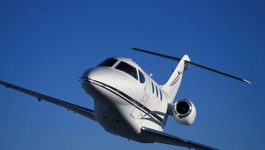 Beechcraft Premier in flight