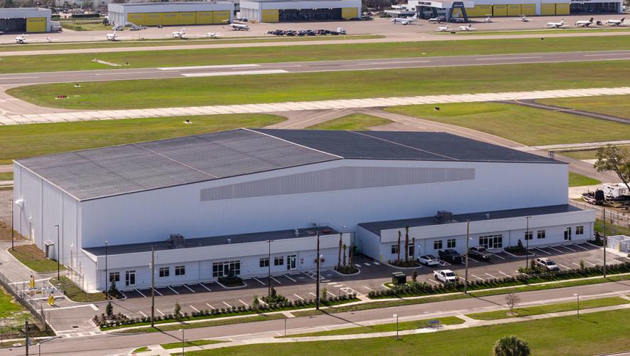 Sheltair hangar SIBA 2026