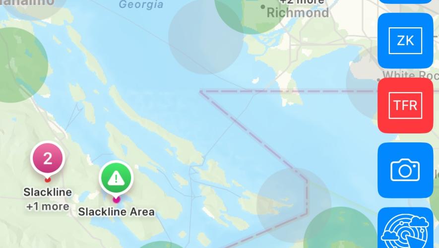 Hughes Aerospace app highlights slacklines