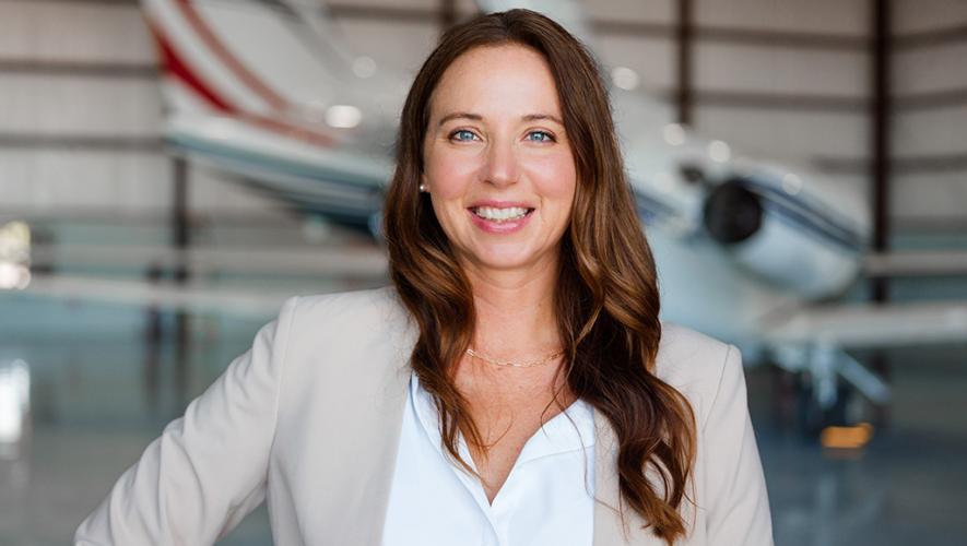 Former JetAviva CEO Emily Deaton