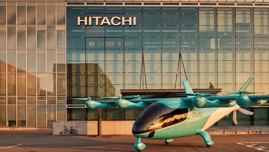 Eve 100 eVTOL aircraft