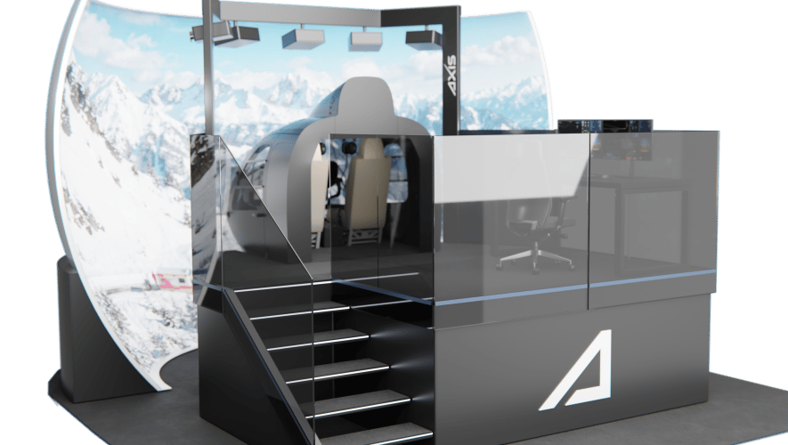 Axis Flight Simulation flight training device