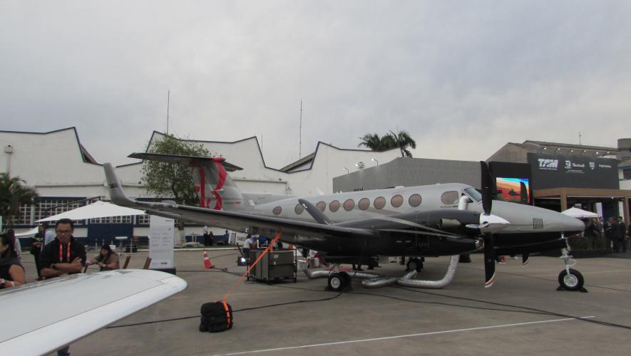 A King Air at LABACE 2026