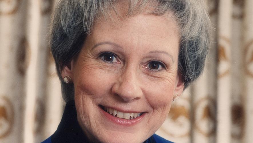 The late former Sen. Nancy Kassebaum