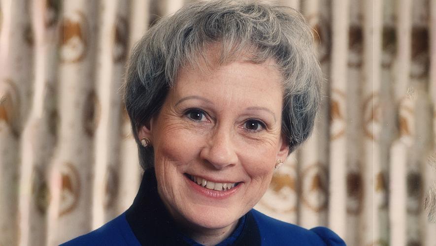 The late former Sen. Nancy Kassebaum
