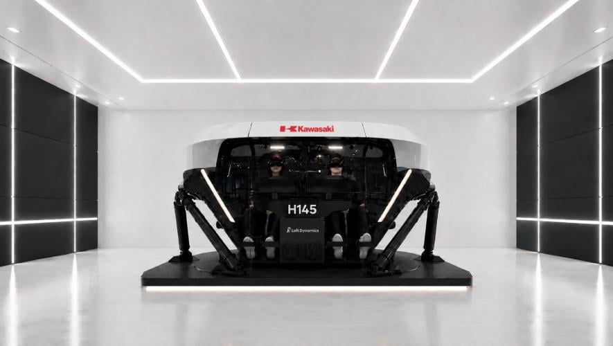 Loft Dynamics VR Multi-Pilot Simulator