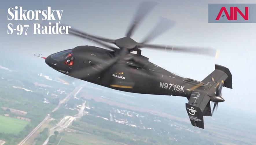 Sikorsky S-97 Raider in flight