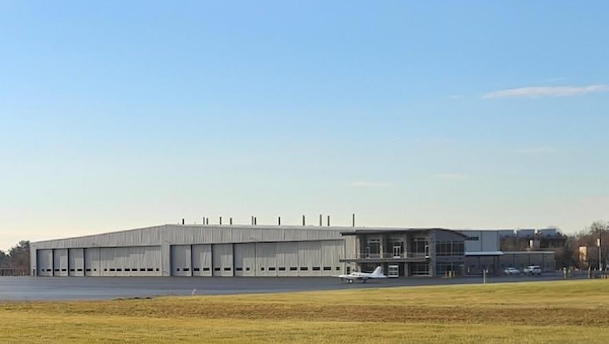 Infinity Aviation Group's facility in Trenton, New Jersey