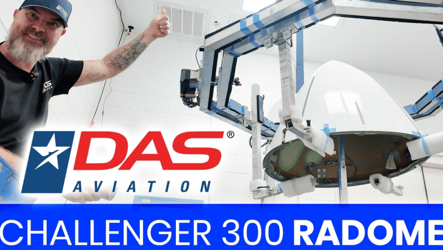 DAS Challenger 300 Radome