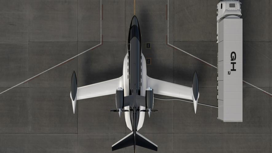 Beyond Aero BYA-1 hydrogen-electric business jet 