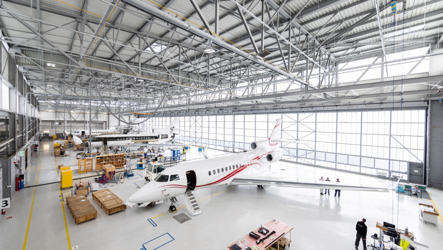 Dassault's Mérignac maintenance facility 