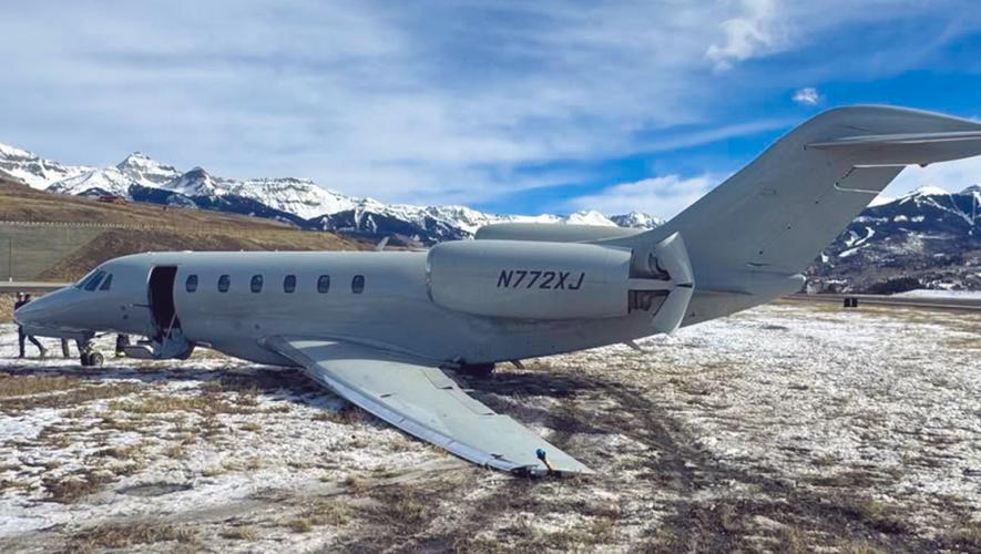 Citation X runway overrun