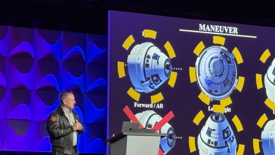 Retired NASA astronaut Butch Willmore
