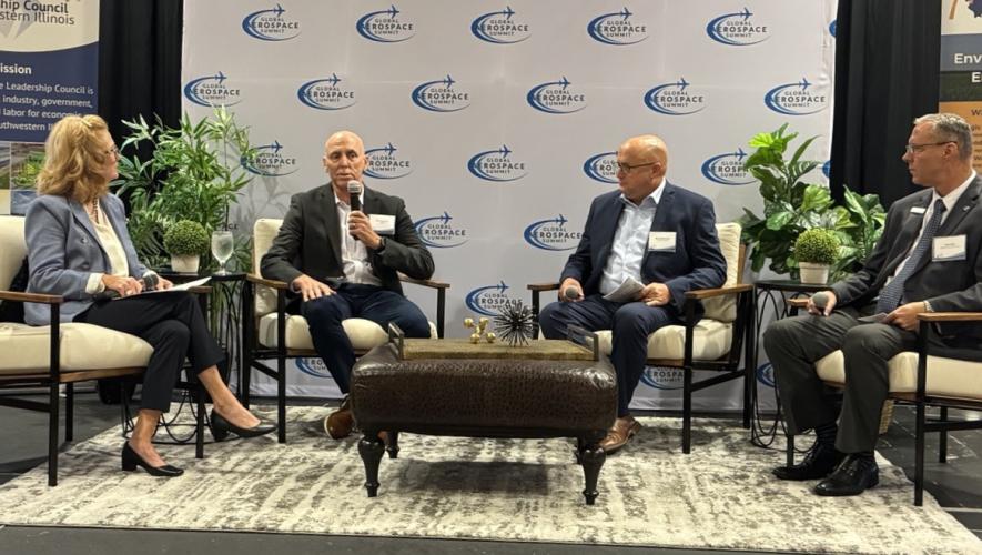 Panel session at Global Aerospace Summit