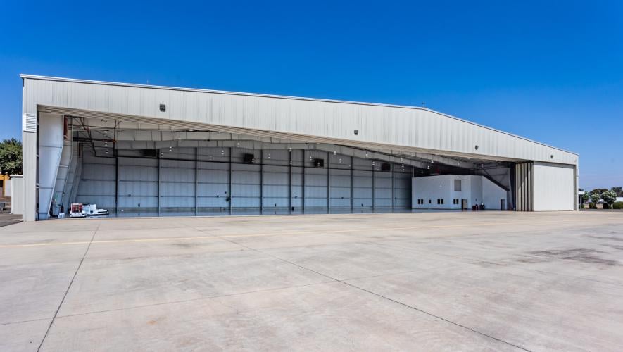 26,510 sq ft hangar at Modesto Jet Center