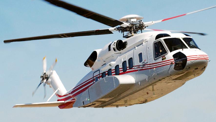 Sikorsky S-92 in flight