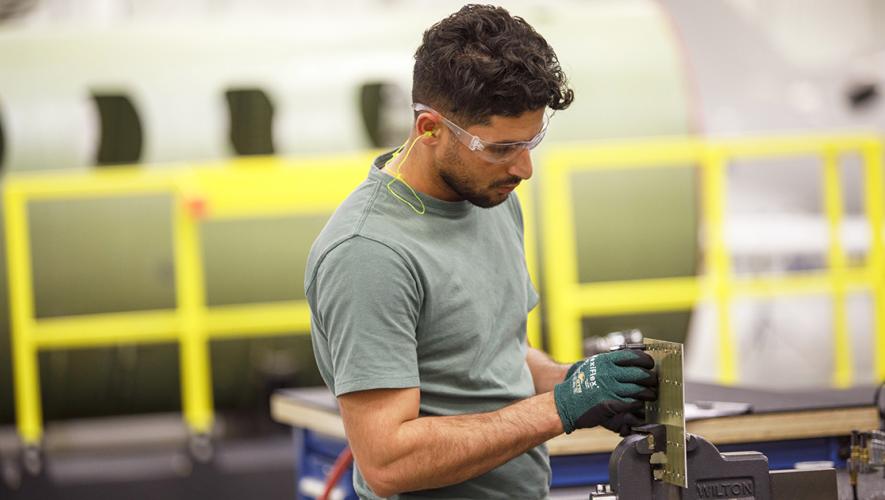 Textron Aviation Learning Zone trainee