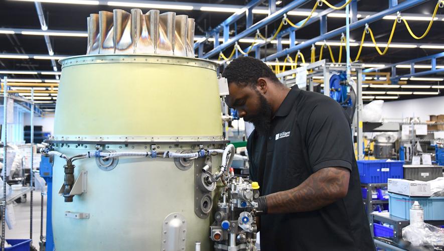 Williams International technician