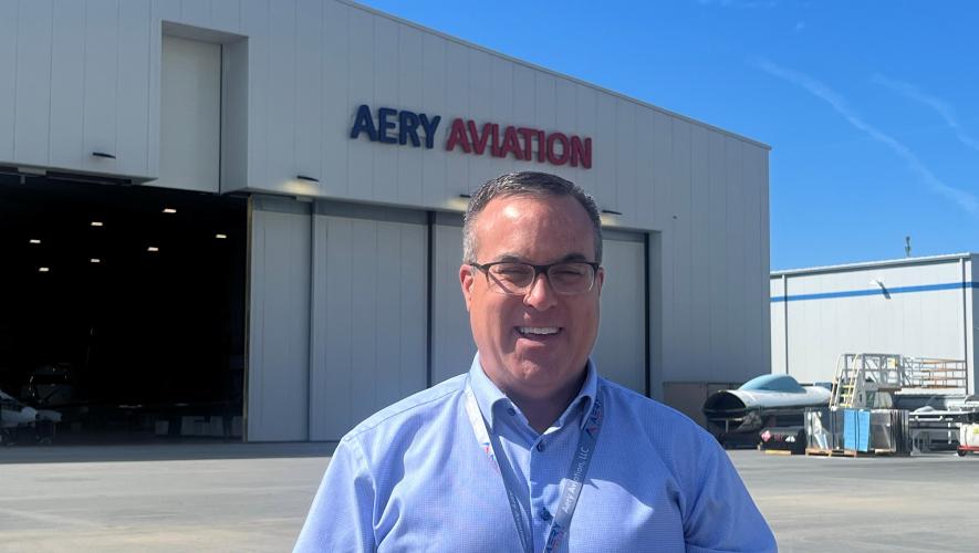 Aery Aviation president Scott Beale