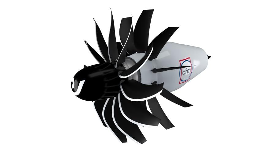 CFM International RISE Open Fan engine 