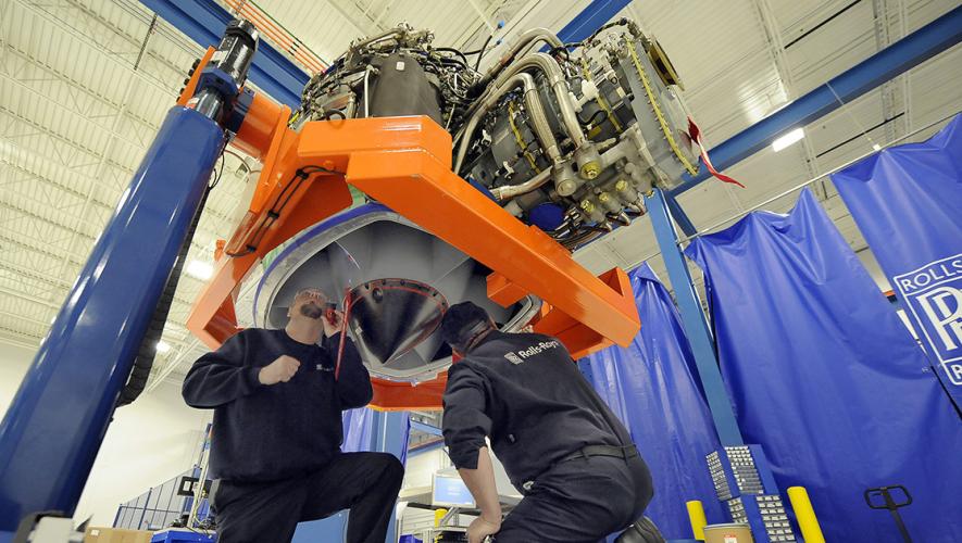 Rolls-Royce Indianapolis technicians