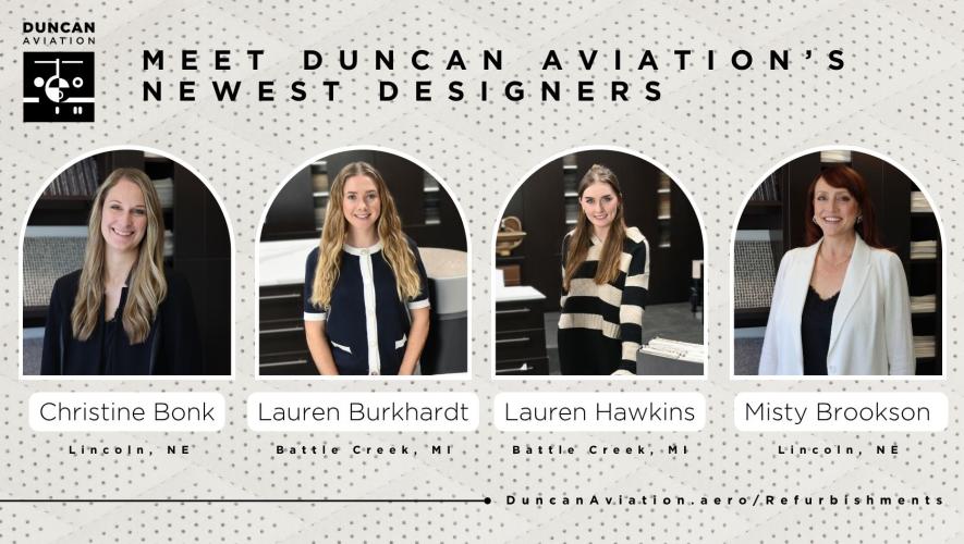 New Duncan Aviation designers