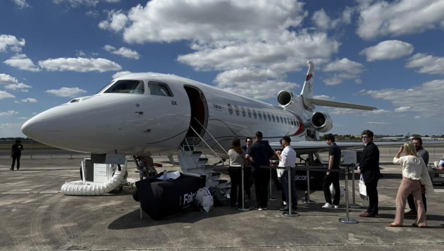 Jet at NBAA Miami forum 