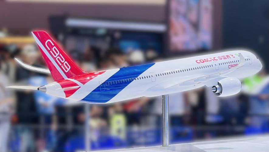Comac C929 airliner model 