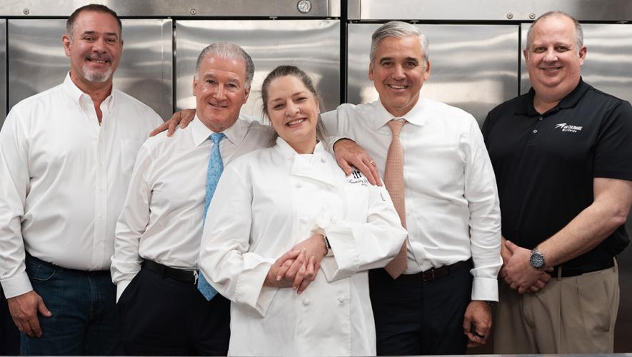 Air Culinaire staff and executives