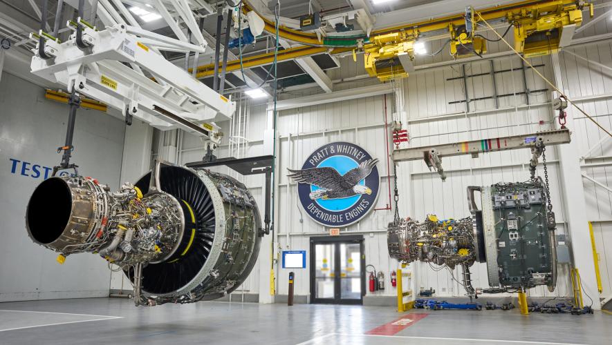 Pratt & Whitney GTF Advantage engine