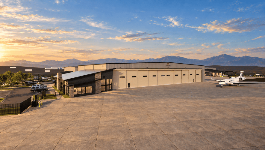 Vantage Aviation's new facilty at KRIL