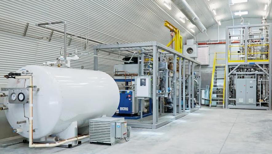 Air Company's pilot sustainable aviation fuel production facility