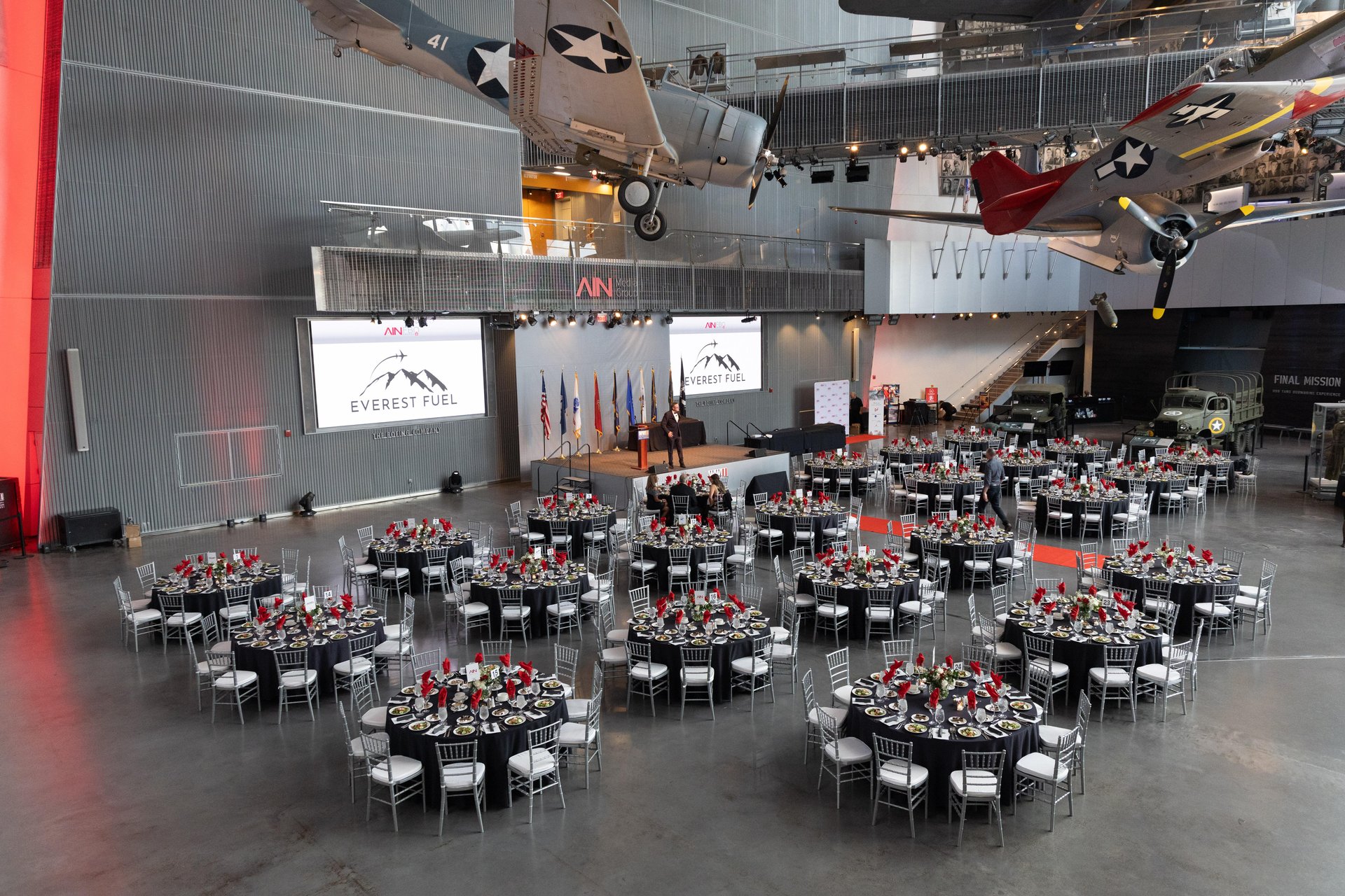 US Freedom Pavilion at The National WWII Museum in New Orleans, LA
