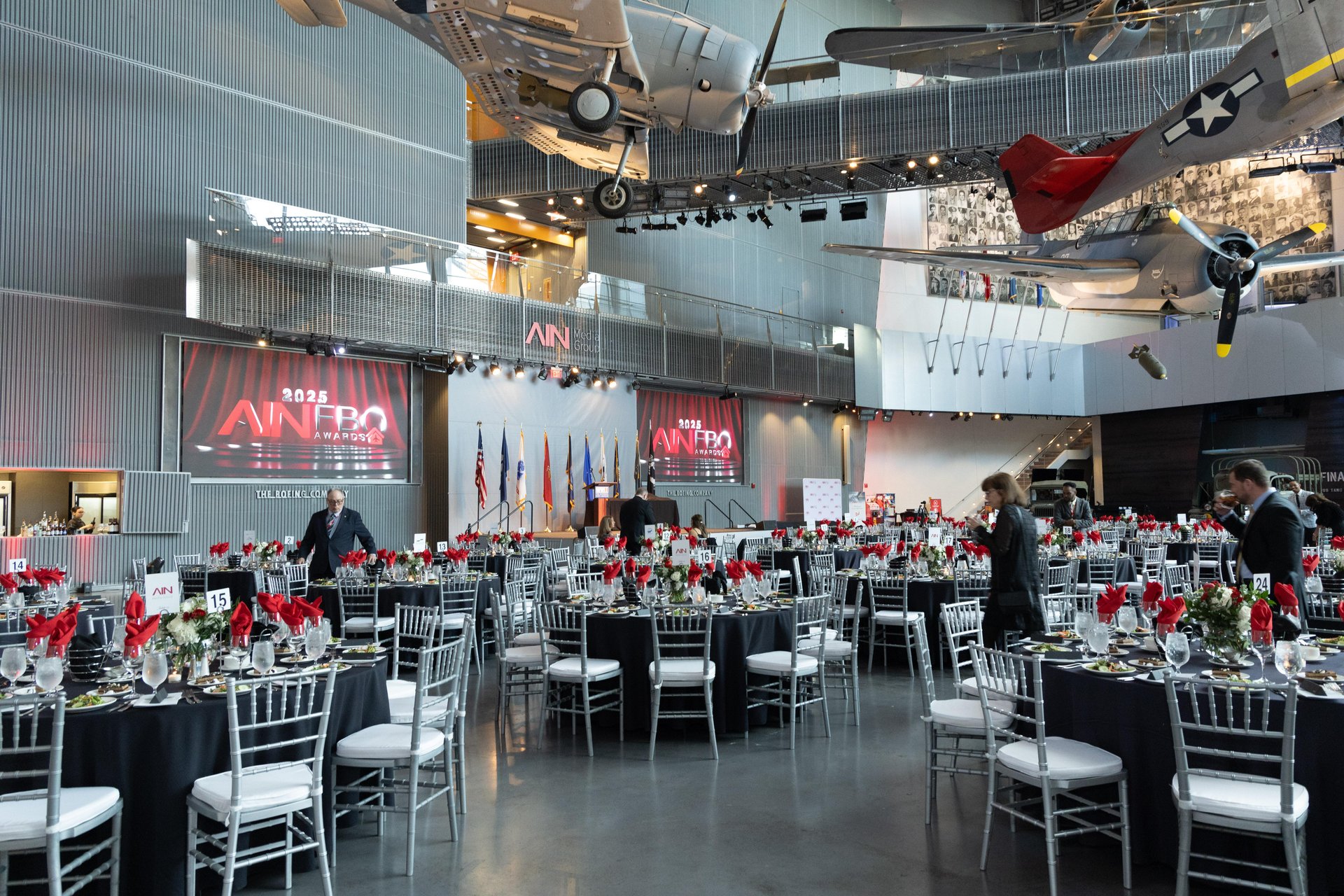 Gala at US Freedom Pavilion at The National WWII Museum in New Orleans, LA