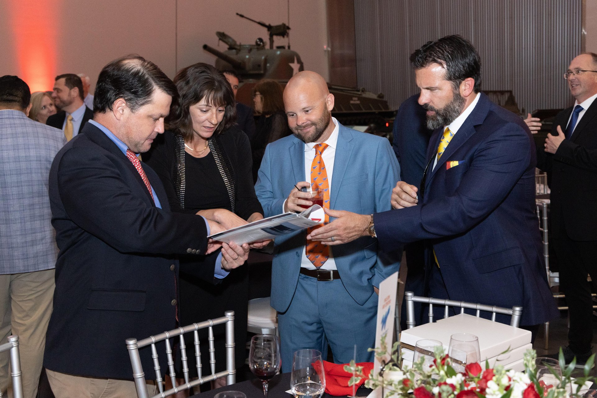 Gala at US Freedom Pavilion at The National WWII Museum in New Orleans, LA