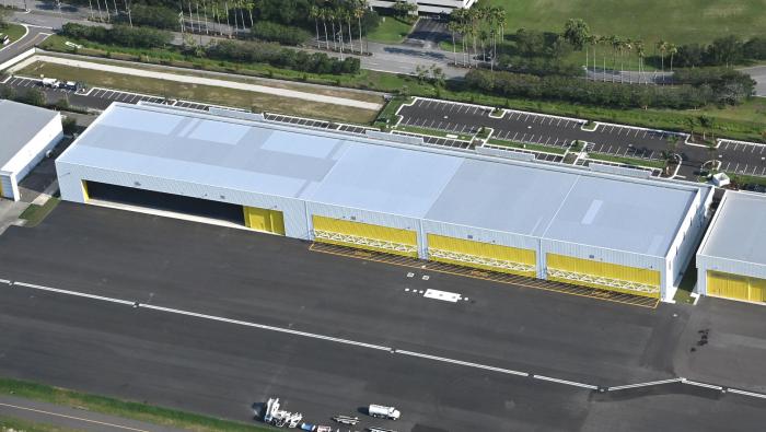 Sheltair's new hangar complex at KTPA