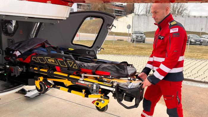 HeliMods Powered Aero Loader for stretchers