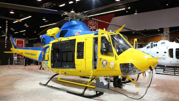 Bell 412 at Heli-Expo 2024