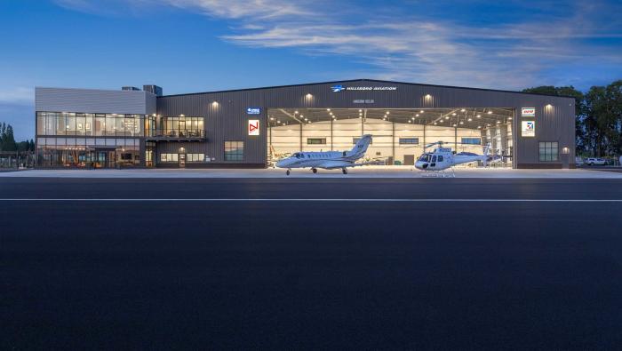 Hillsboro Aviation facilities in Portland, Oregon