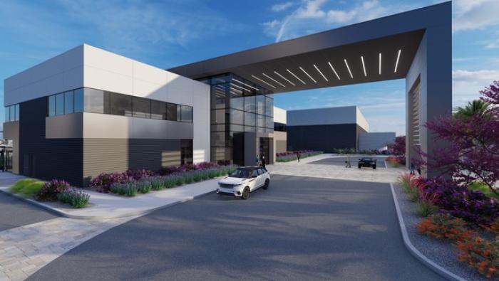 Artist rendering of the planned Air Center San Diego FBO terminal