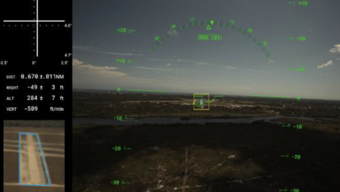 Daedalean visual landing system