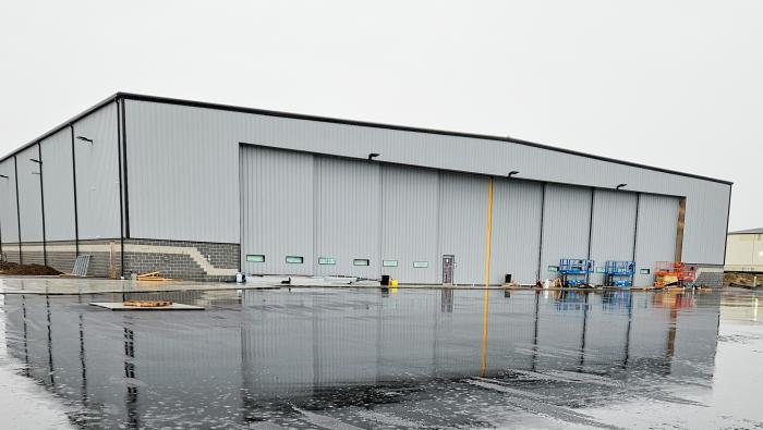 New hangar at Maven by Midfield FBO at KPTK